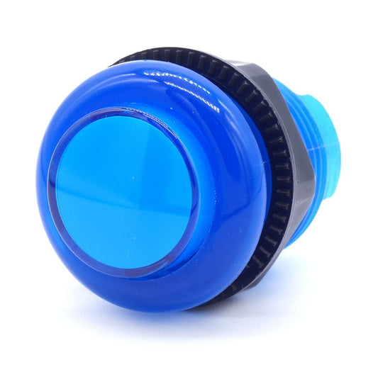 Bouton lumineux bleu - 28 ou 24 mm AIO